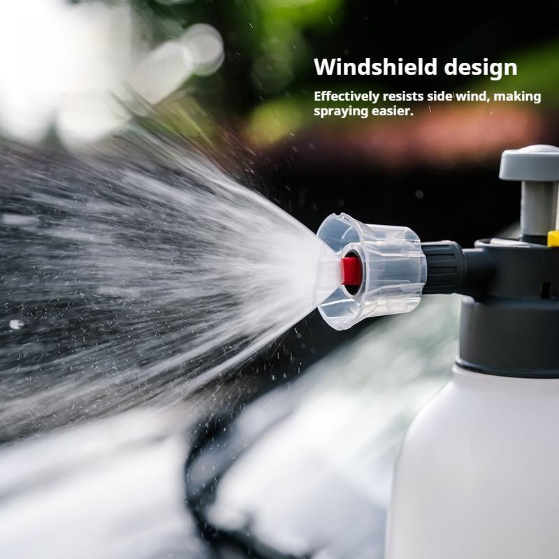 2L Large Capacity Foam Sprayer - Thickened High Pressure Spray Bottle for Car Wash, Cleaning, and Garden Watering