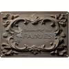 Metall Aluminium Schild Poster Haustor Badezimmer Wandplakette Dekoration Retro Shabby Schild Geprägter Stil Handwerk Blech Malerei