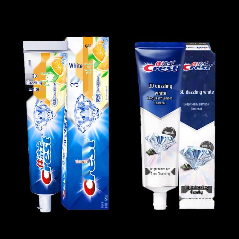 Crest 3D White Toothpaste Duo Pack