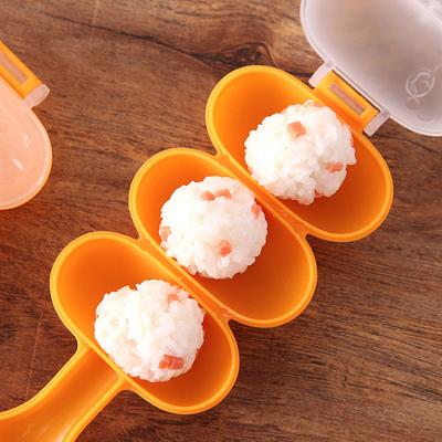 1Pcs Diy Cute Mini Rice And Vegetable Roll Mold Meat Ball Maker Sushi Onigiri