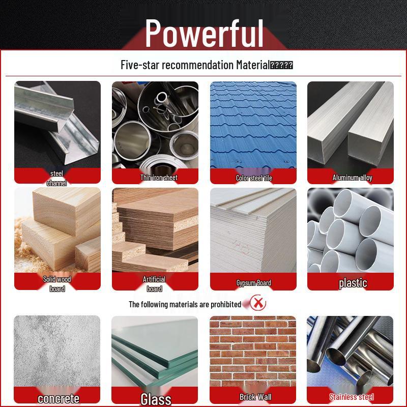 Multifunctional Bimetal Hole Saw Drill Bit for Wood, Gypsum, Plastic, and Metal.