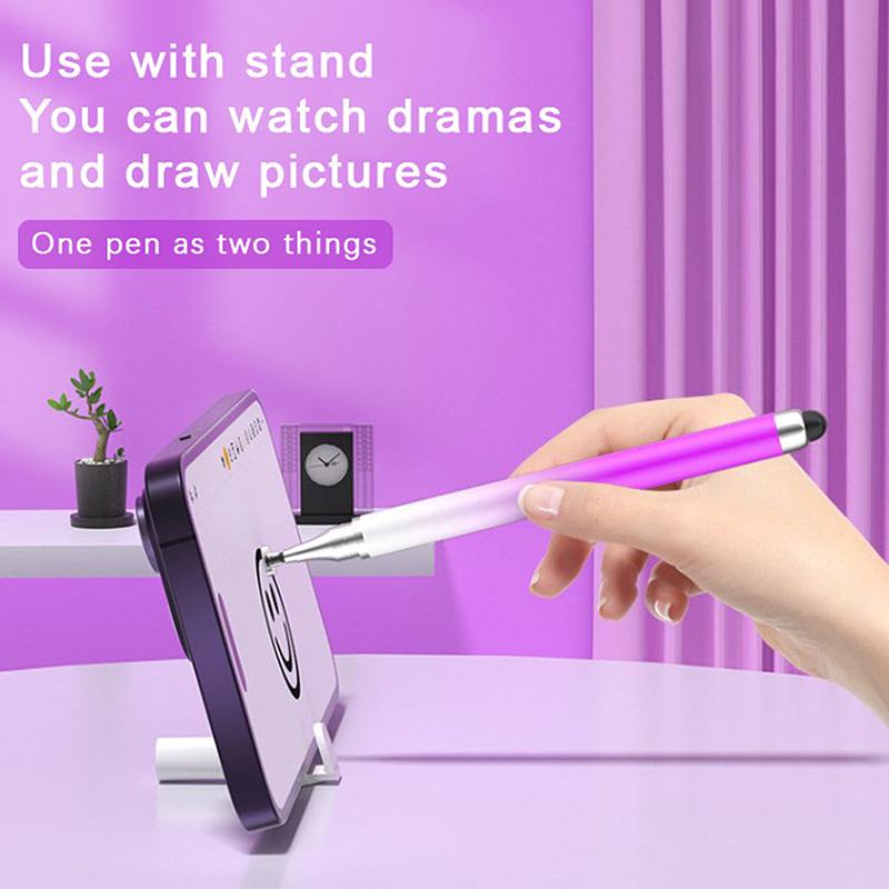 Rysik 3 w 1 do tabletu, telefonu komórkowego, pojemnościowy rysik dotykowy, telefon z systemem Android, rysowanie ekranu, ołówek, etui na długopis ze stojakiem