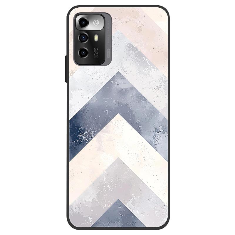 Etui na ZTE Blade A72 5G Marmurkowe Silikonowe Miękkie Odporne na Wstrząsy TPU Tylna Pokrywa dla ZTE A72 5G A 72 Etui 7540N Funda Shockproof Coque