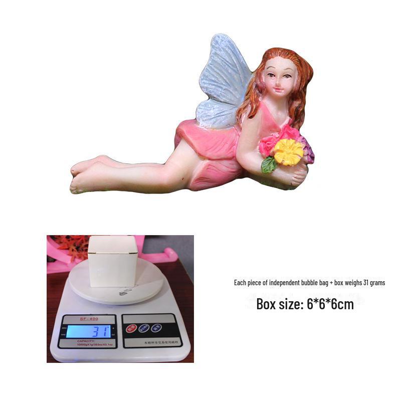 

«Творческие трансграничные сказочные цветочные орнаменты»: Садовые фигурки из смолы Микроландшафт