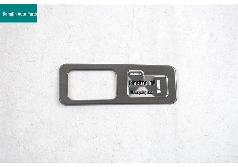 Black Titanium Dustproof Speaker Cover for Wuling 26 Hua Jing S Third Row Seat