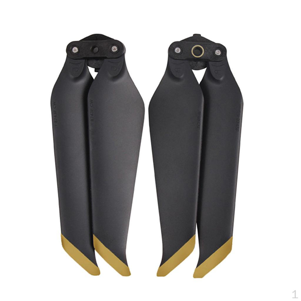 

1 Pair 8743F Propeller Props Spare for DJI / RC золотистий