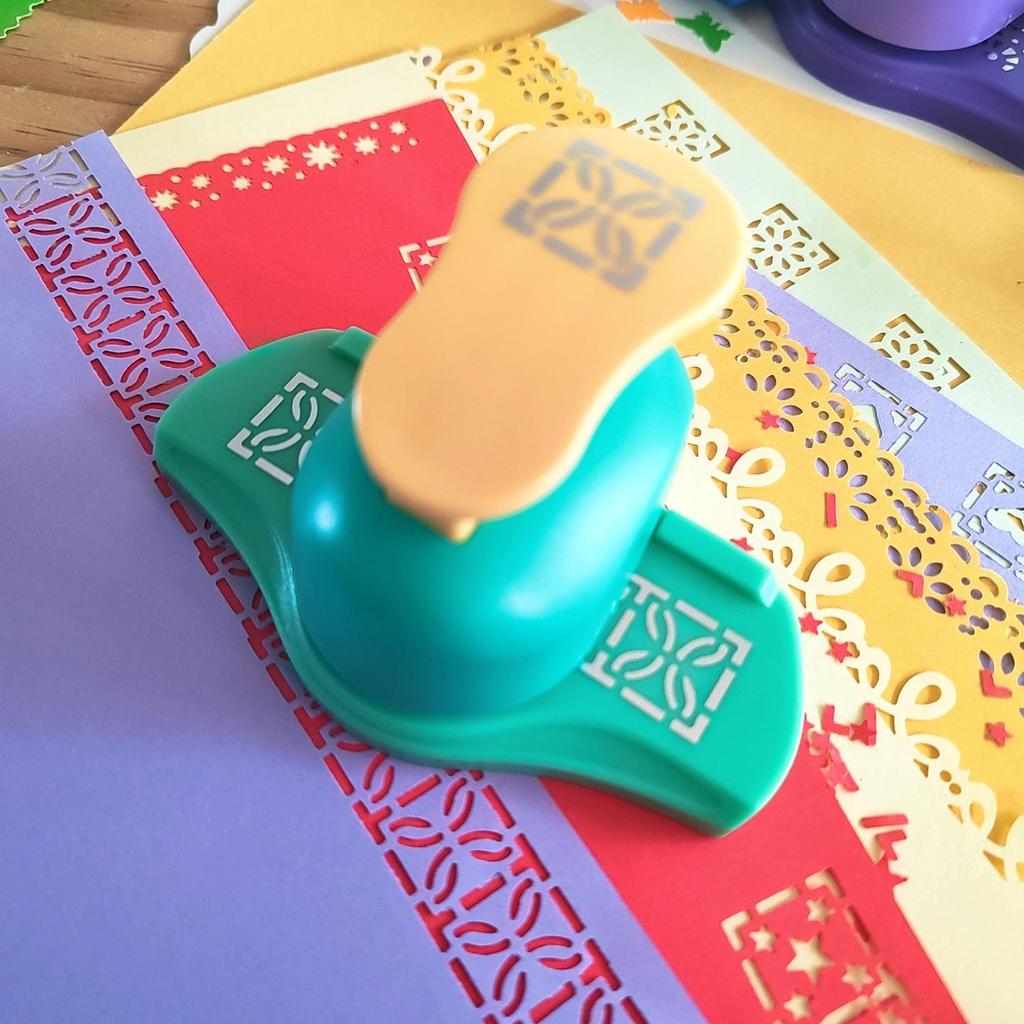 Large Children's Lace Edge Embosser Puncher Tool for DIY Patterns