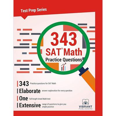 343 SAT Mathe Übungsfragen (Testvorbereitungsserie)