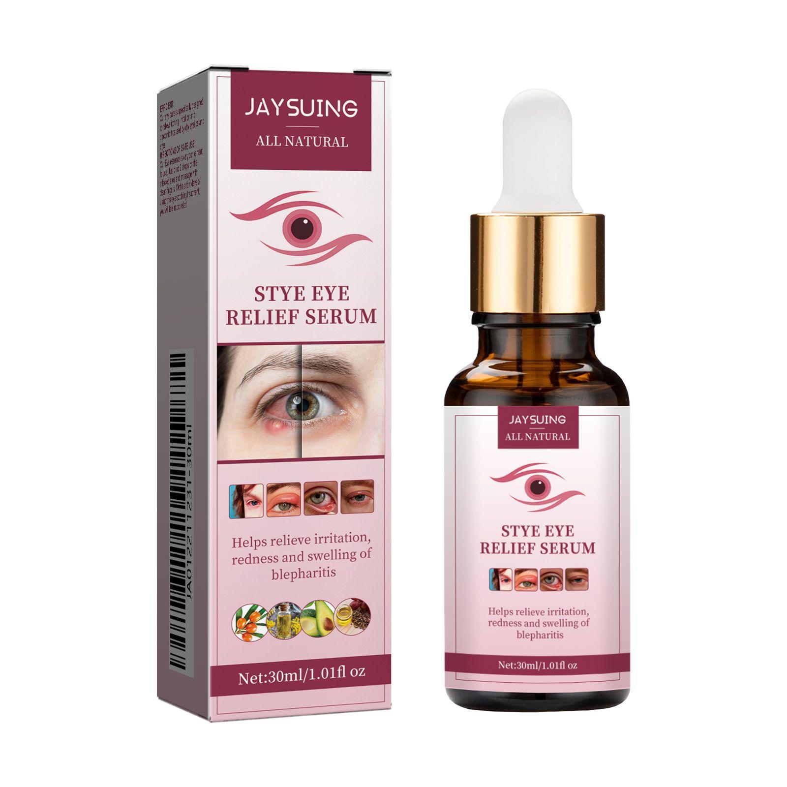 

Успокаивающая сыворотка для глаз Снимает дискомфорт в глазах Смягчает кожу Увлажняет и массирует Эссенция