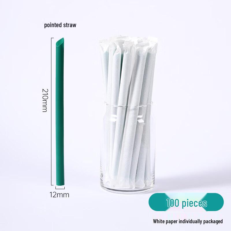 Qiwei Individually Wrapped Disposable Plastic Stirring Straws