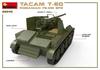 MiniArt Scale Romanian Army 76mm Artillery TACAM Full Interior Plastic Model Kit MA35240 1/35 Self-Propelled T-60