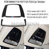 For BMW F10 5Series 2011-17 Carbon Fiber Front Reading Light Panel Cover Trim