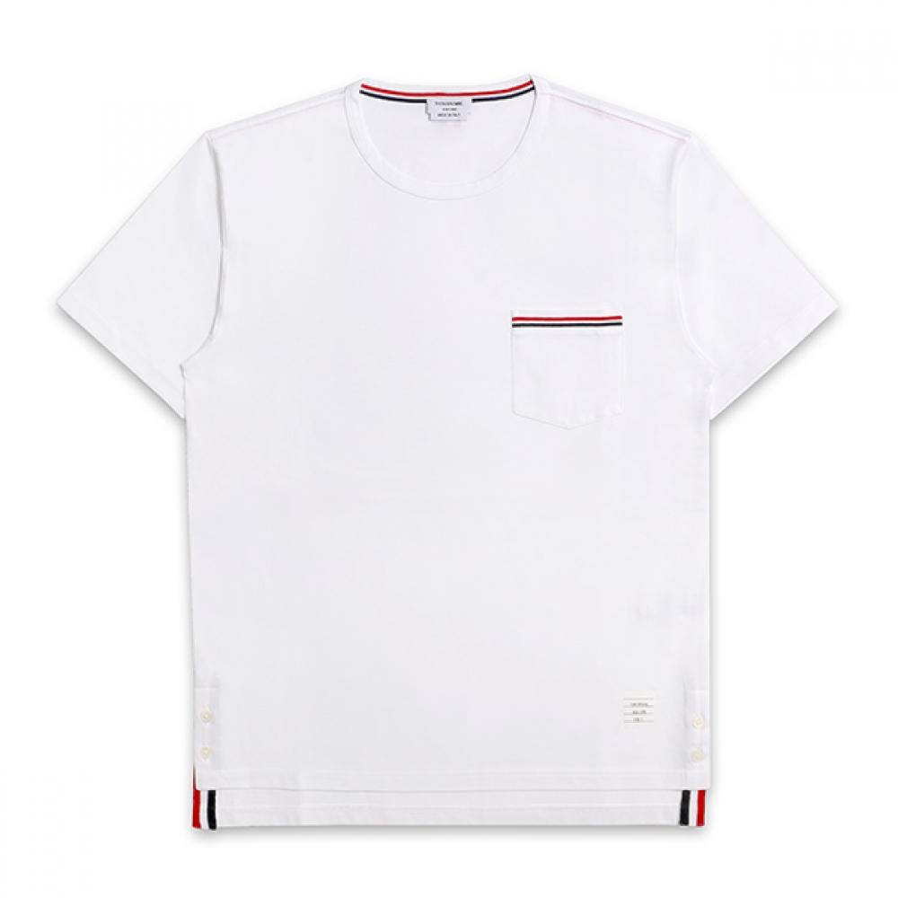 TrendMecca Watches Tom Brown Mjs010a 01454 100 Streepje Borstzak Heren Korte Mouw T-shirt MJS010A 01454 100 (4)