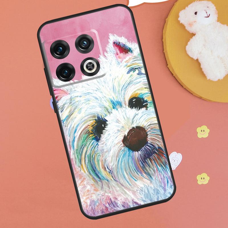 Westie Dog Case For OnePlus 15 13 12 11 13T 13R 12R 10R 10T 8T OnePlus Nord 5 CE 4 3 Lite N20 N30 Funda