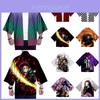 Exquisite Anime Demon Slayer Kimetsu No Yaiba Cosplay Loose Haori Kimono Robes Coat Tops With Perfect Stitching