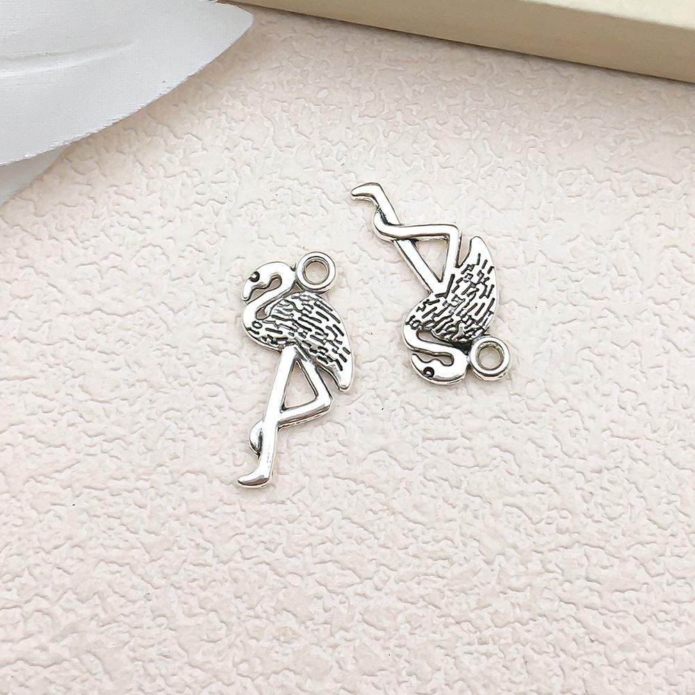 Náramek a přívěsek s tibetským stříbrným zvířecím přívěskem: Vážka, Krab, Želva, Jelen, Holub, Sova, Kráva