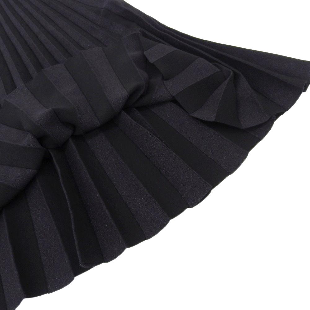 DRAWER Drawer 18GPleated Knit Skirt for Women, Black, 6524-199-1400 Skirt ― blackUsed
