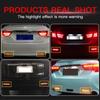 2PCS LED Rear Bumper Brake Light For Toyota RAV4 2019-2020 Camry 2006-2014 Verso (UK) 2010-2015 Harrier 1999-2003 Light Assembly