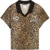 Puma X A$AP Rocky Collaboration Leopard Print Short Sleeve T-Shirt Women Tops 636099-05