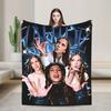 Zahide Flannel Blanket Winter Singer Soft Durable Bedding Throws for Kids Couch Bed Novelty Bedspread Sofa Bed Cover