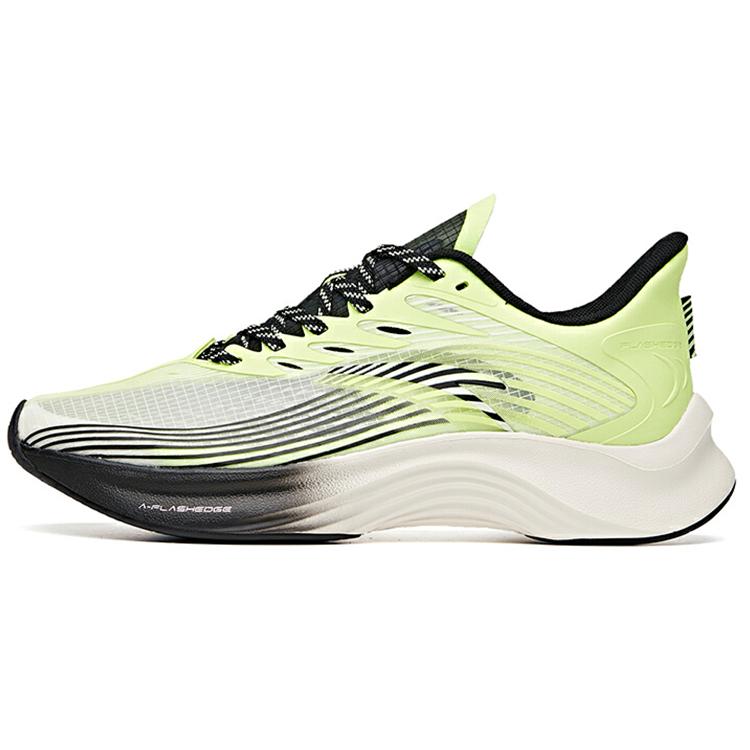 

Anta Edge Comfortable Cushioning Slip Resistant Abrasion Resistant Breathable Low top Running Shoes Men s Yellow Black 112035585-1 39