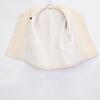 Jil Sander JSPN152110 Ivory Wool Coat/Jacket Coat 34 IvoryUsed