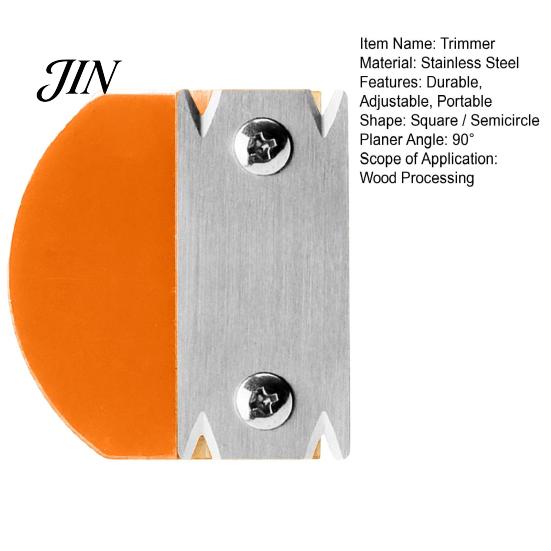 Manual Edge Beveler Banding Trimmer, Mini Band Trimmer & Cutter, Stainless Steel Blade Veneer Hand-held Woodworking Tool for Woodworking, Durable