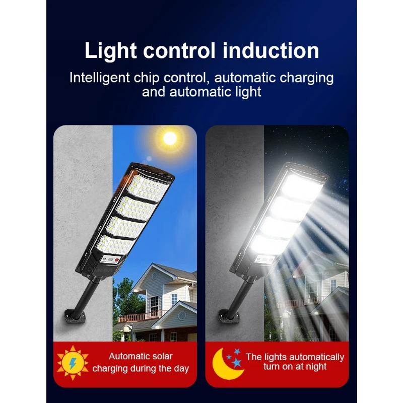 100000LM 4000W/2000W/500W Leistungsstarkes Solar-LED-Licht Außen Leistungsstarke Außen-Bewegungssensor-Solarleuchte Garten Straßen Wandleuchte