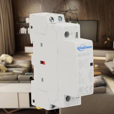 2P 25A 50/60HZ Din Rail Domácí AC stykač