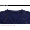 Men S Sleeveless V Neck Plaid Knit Vest Pullover Casual Top