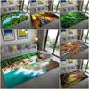 Nature Inspired 3D Scenery Carpet Soft Rug for Living Room Bedroom Kids Room NonSlip Floor Mat Eco Friendly Home Decor Gift Idea