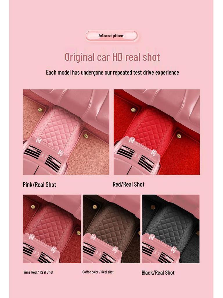 Maßgeschneiderte Autoteppiche für JAC e10x - Original Seidenschleifen-Design