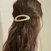 MARBLE ROUND HAIRPIN