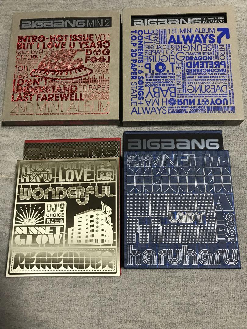 

[USED] Rare BIGBANG mini 1 2 3 REMEMBER VOL.2