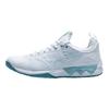 Mizuno Wave Luminous 2 Shock Absorption Non-Slip Durable Breathable Low-Top Volleyball Shoes Unisex Sneakers White Blue V1GA212066