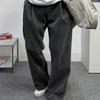 Men's Pigment Spandex Wide Banding Trousers