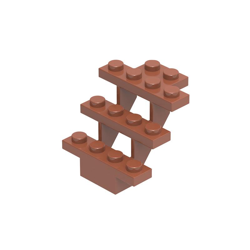 

MOC 5PCS 30134 Special 3-Story Staircase Construction Bricks Set House Straight Open Chair Blocks Particle DO IT YOURSELF Playthings Kids Gifts