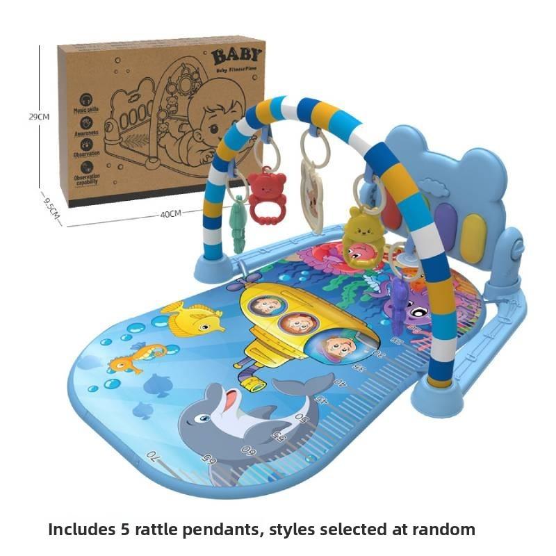 Baby Sensory Musical Play Gym With Foot Tap Piano Baby Toys