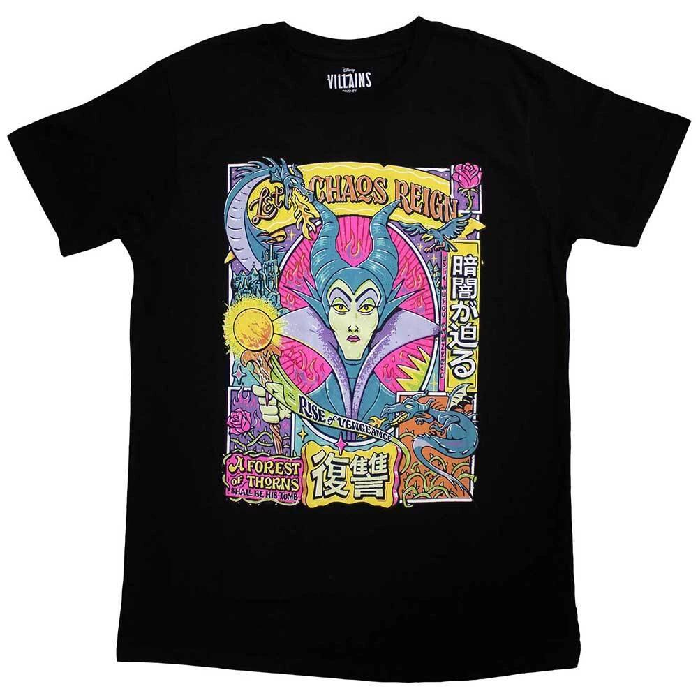 Maleficent Unisex T-Shirt: Sleeping Beauty Let Chaos Reign (Medium) M
