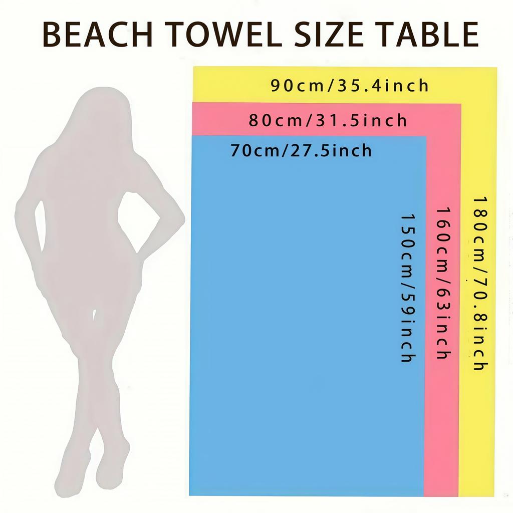 Bingo Game Beach Towel - Colorful Number Balls, Candy & Chips, Fun Party Design, Quick Dry, Multiple Sizes