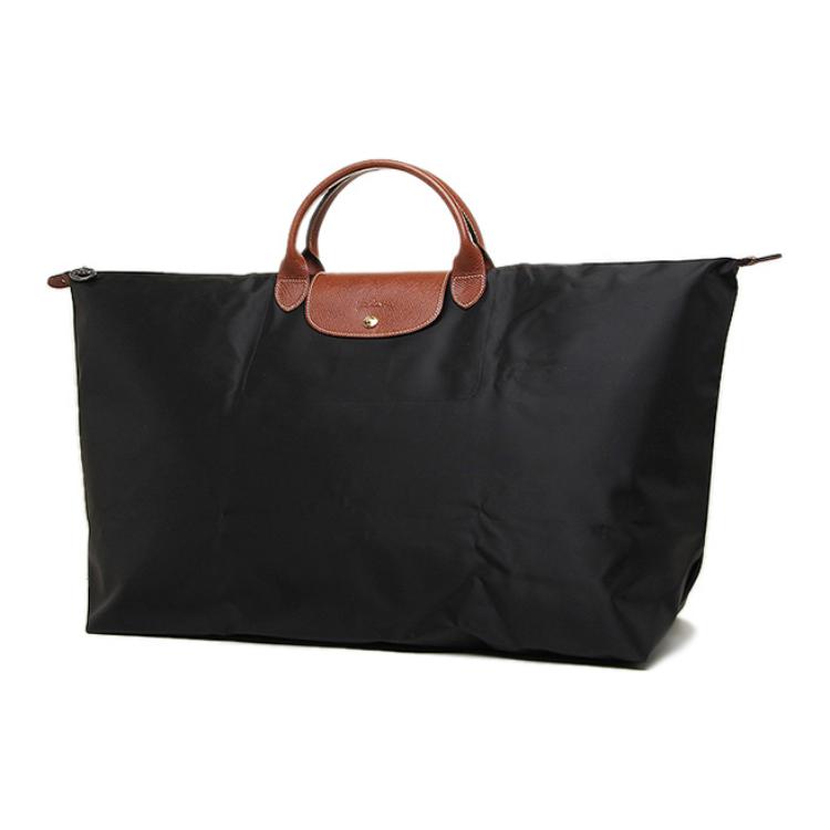 New LONGCHAMP Le Pliage Fabric Handbag, Dumpling Bag, Shoulder Bag Extra Large Unisex Black 1625089001