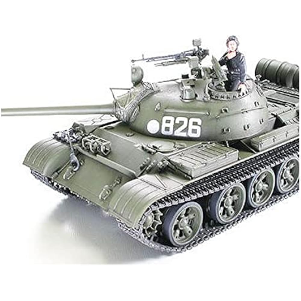 Tamiya 1/35 Military Miniature Series No. 257 Soviet Army Tank T-55A Plastic Model 35257