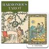 Nichiyu Mini Tarot 78 Fortune Telling Direct Import from the Harmonious Includes a Japanese Booklet In a Gentle Art Nouveau Cards, Cards, [Authentic,