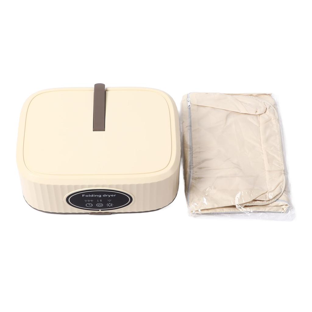 Foldable   Electric Laundry Dryer with Dryer Bag Timer Function Quiet   Portable Clothes Dryer for Light Clothes Underwear