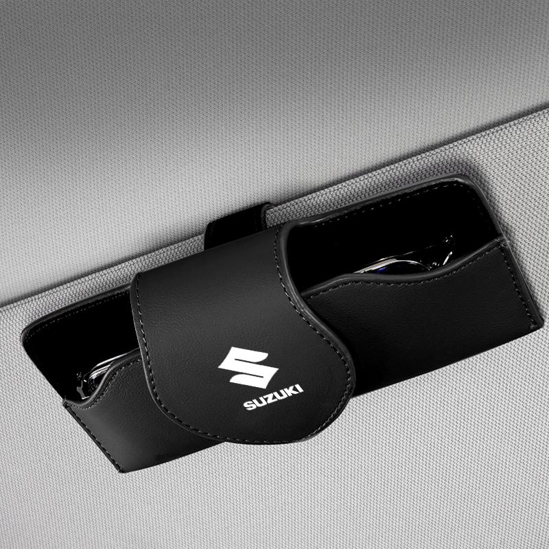 Scatola porta occhiali da sole parasole Accessori interni auto Per Suzuki Jimny Swift Samurai Vitara SX4 Alto Kaiser Ingnis DZire