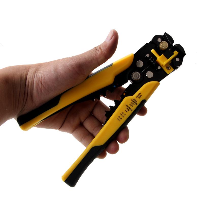 Crimper Cable Cutter Automatic Wire Stripper Multi Functional Rapid String Plers Crimping Pliers Terminal 0.2-6.0mm²
