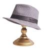 Supporto Metallico per Parrucche Stand Espositore per Cappelli Con Base Antiscivolo Design Ventilato Per Parrucche Cappelli Esposizione Accessori