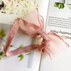Mesh Bows Baby Headband Princess Bowknot Crown Hair Bands for Newborn Girls Elastic Infant Turban Headwear Kids Hair Accessories