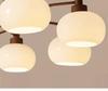 2025 French Mid-Century Luxury Chandelier: Retro American Persimmon Hall Lighting Fixture