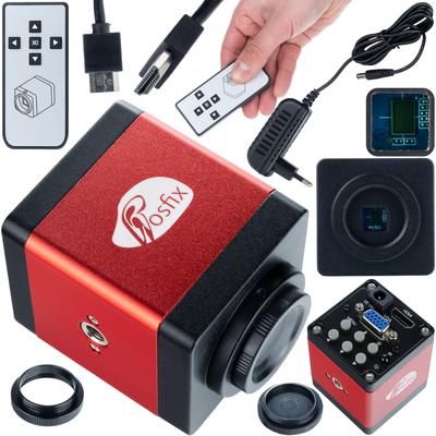 Rosfix Draco RED PRO KMDRP-HDMI-VGA Kamera Mikroskopu – 2 Mp | FullHD 1920x1080 | Otomatik Beyaz Dengesi, C-Mount